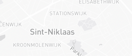 Kaart van Sint-Niklaas